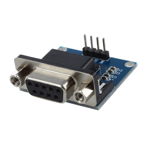 Connettore del modulo convertitore da porta seriale a TTL MAX3232, 4 cavi jump 1