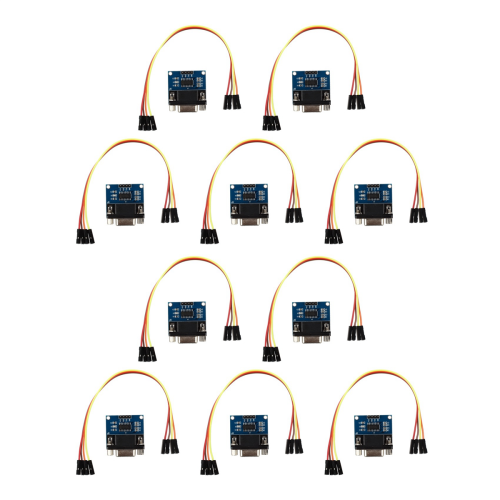 Connettore del modulo convertitore da porta seriale a TTL MAX3232, 4 cavi jump