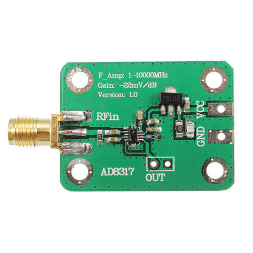 AD8317 High Speed Logarithmic Detector Log Detector 1M-10000MHz 2