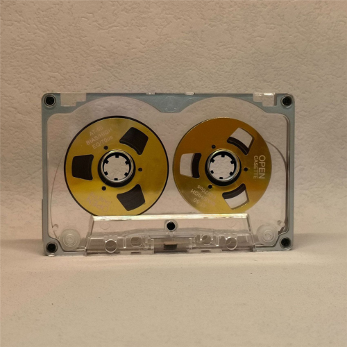 55 Minute Blank Tape Disk Double-Sided Metal Small Open Disk, E 2