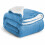 (Single, Light Blue) Heavy Thick Blanket Bed Throw-Single Double King Size-Warm Fluffy for Extreme Winters 1