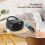 Portable CD Player with Bluetooth AM/FM Radio USB Port 2