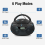 Portable CD Player with Bluetooth AM/FM Radio USB Port 6