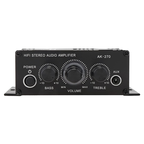 Power Amplifier 2 Channel Class D Amplifier USB/SD AUX Input 2