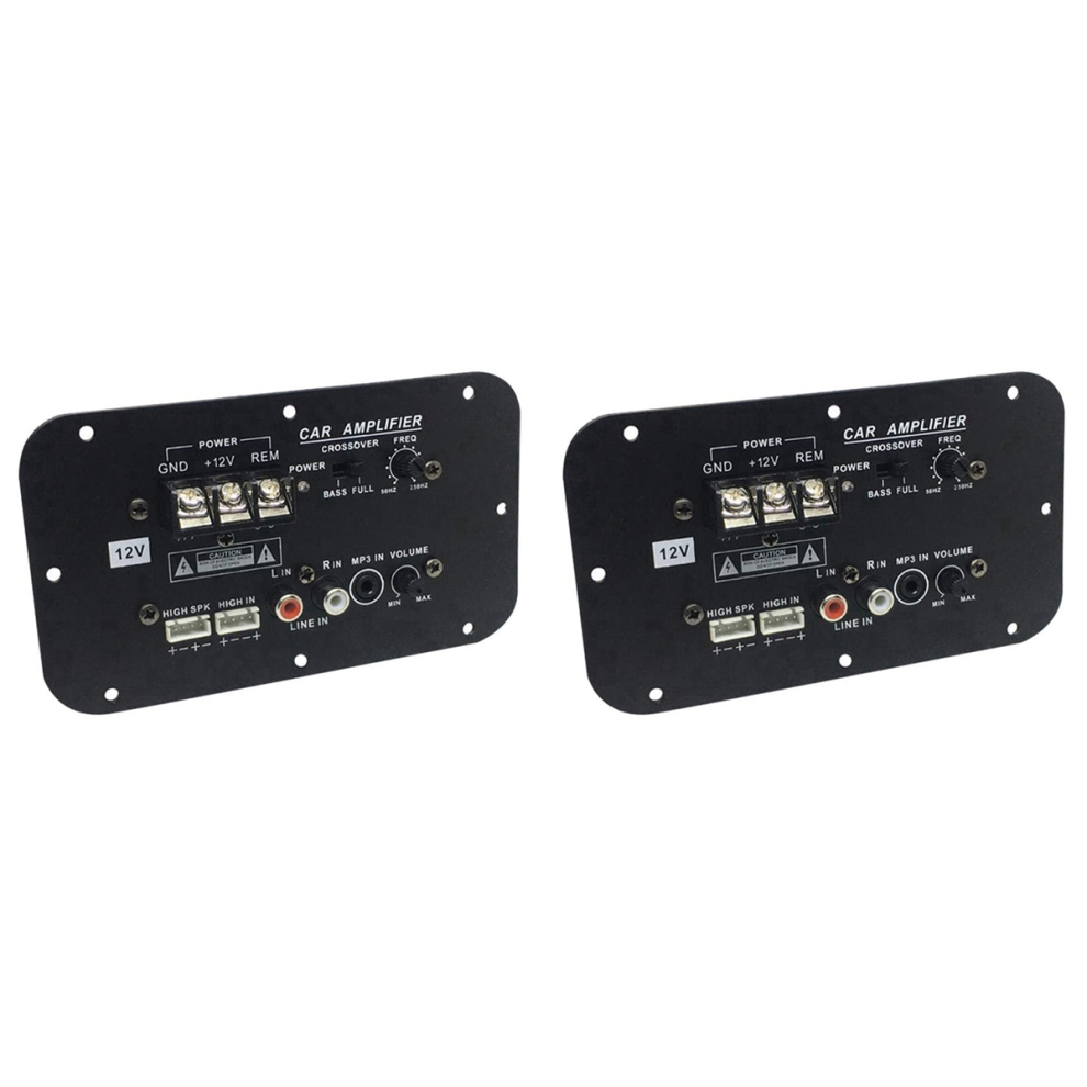 Car Subwoofer Amplifier Board, 500W Hifi Bass Amplifier Board Dc 12V 4711777508502