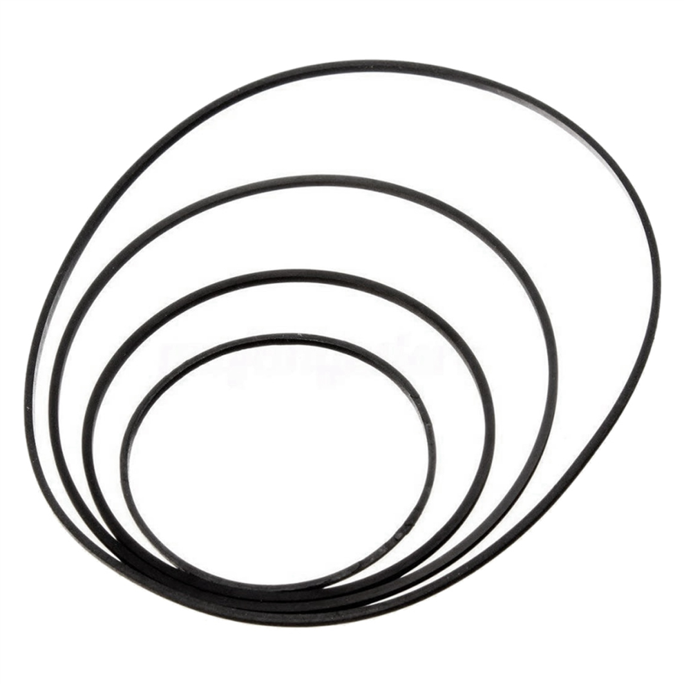 50Pcs Universal Mix Cassette Tape Machine Belts Assorted Common Flat 4711777510307