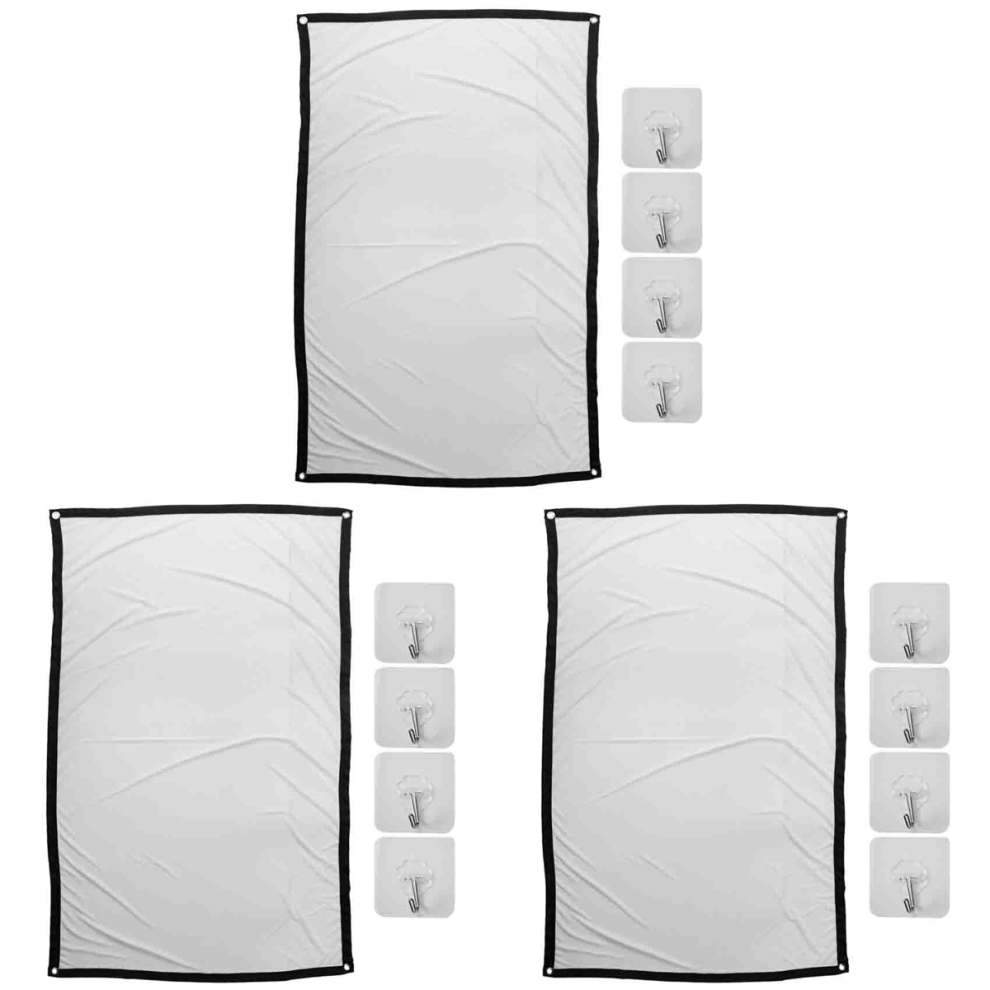 Projector Screen For Home Theater Foldable Anti-Crease (60Inch) White 4711777507796