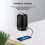 Hand Crank Bluetooth Speaker for Outdoor Camping Pink 2