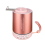 Hand Crank Bluetooth Speaker for Outdoor Camping Pink 1