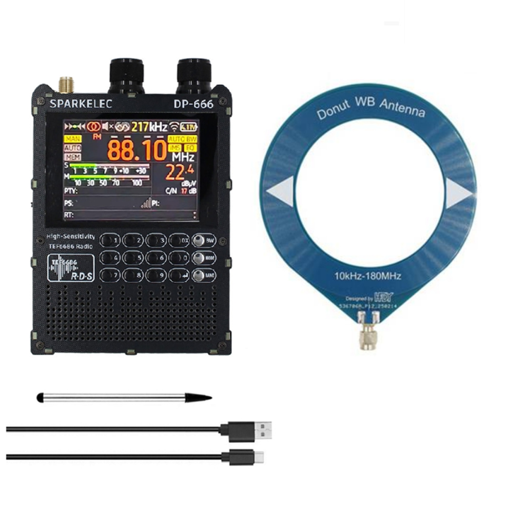 Tef6686 Full Band Radio High Sensitivity Radio Fm/Lw/Mw/Sw Esp32 4711777512820