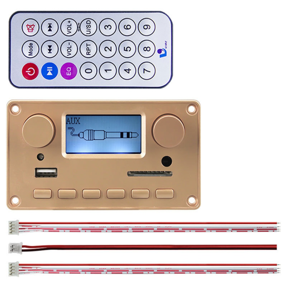 Wireless Bluetooth Audio Player Mp3 Decoder Lcd Display 4711777515869
