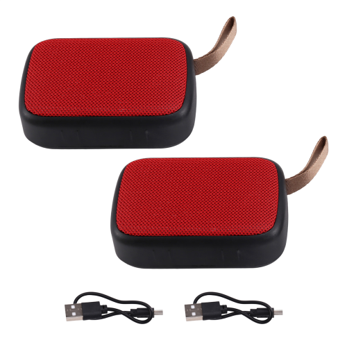 Mini Cloth Fabric Bluetooth Speaker Wireless Bass Waterproof 2