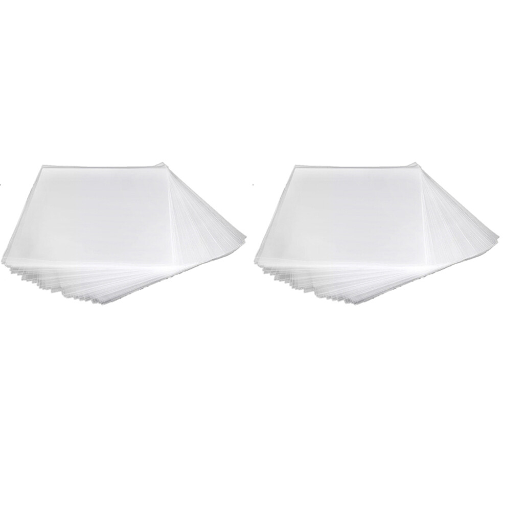50Pcs Gel Record Cover For Turntable Player Lp Record Flat Open 4711777513230