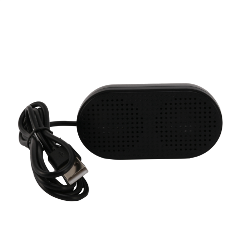 Altoparlante portatile USB per notebook (nero) 2