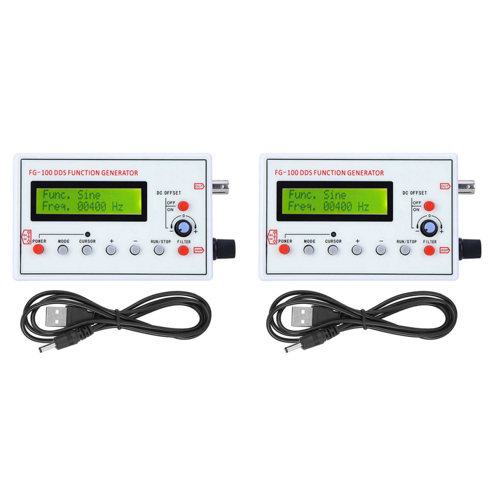 Fg-100 Dds Function Signal Generator Frequency Counter 1Hz - 500Khz 4711777516224