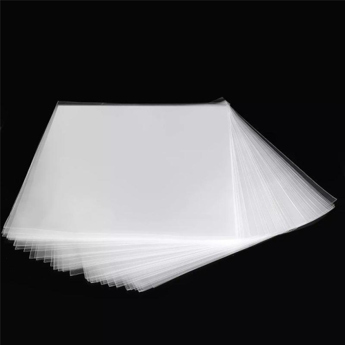 50PCS Gel Record Cover for Turntable Player LP Record Flat Open 2