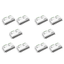 Ricetrasmettitore balun video passivo UTP 720P/1080P HD a 8 canali, da BNC a Cat5/5E