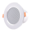 8Ohm 10W Bath Ceiling Speaker Background Music System Moisture-Proof 2