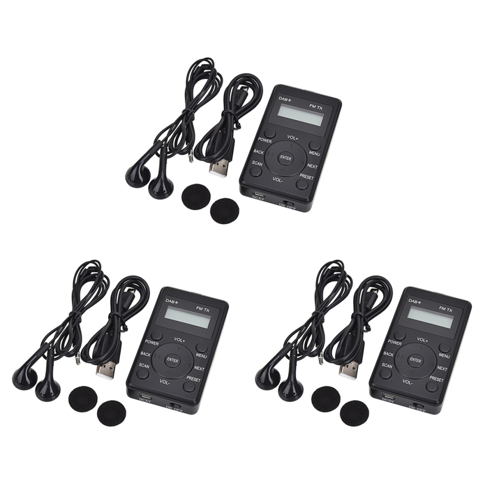 Portable Radio Mini Pocket Fm + Digital Display Stereo Receiver 4711777512387