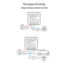 4X Tuya 16A Wifi Smart Switch Timer di controllo relè fai da te per una vita intelligente