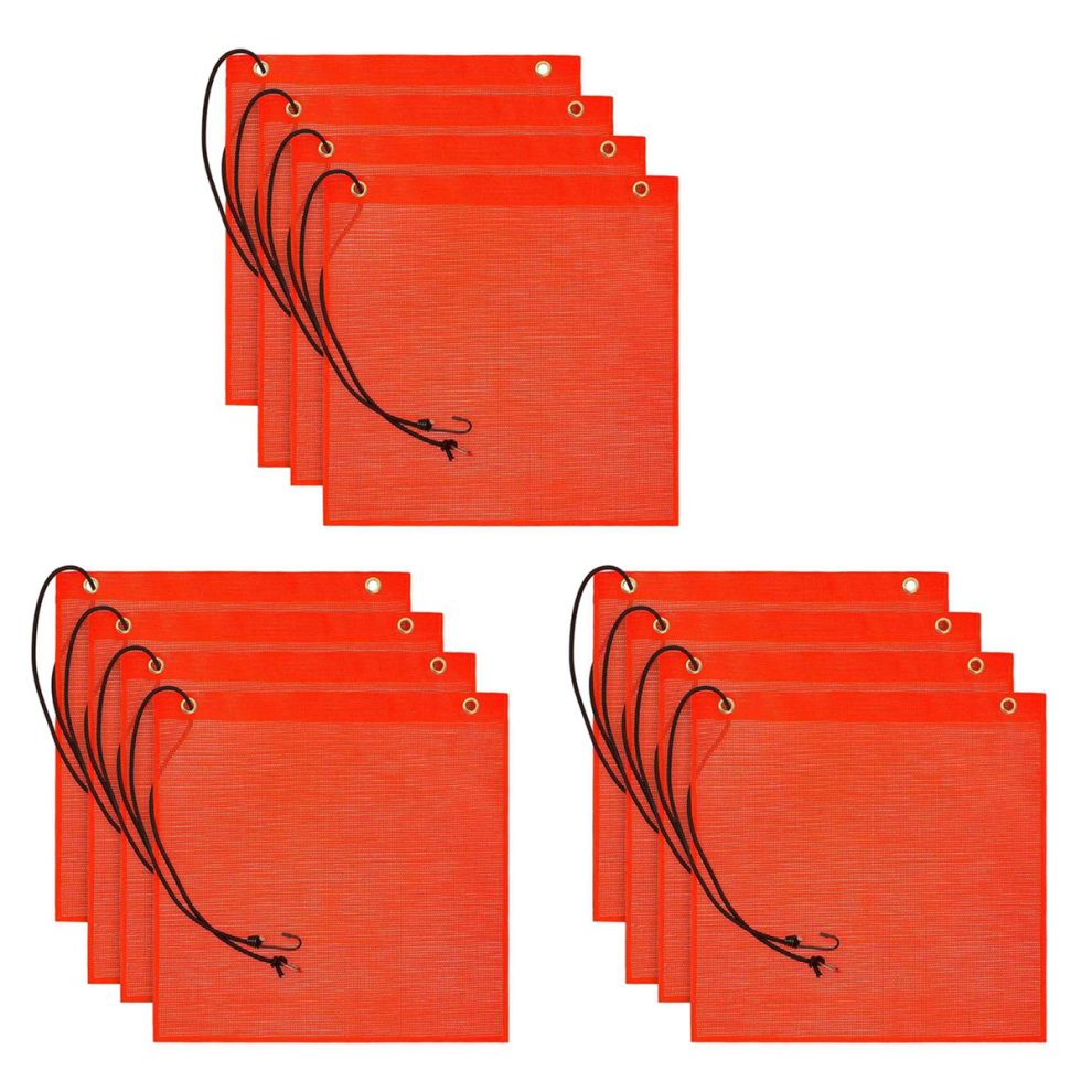 Bungee Safety Flag Good Visibility Weatherproof Flag With Grommets 4711777518556