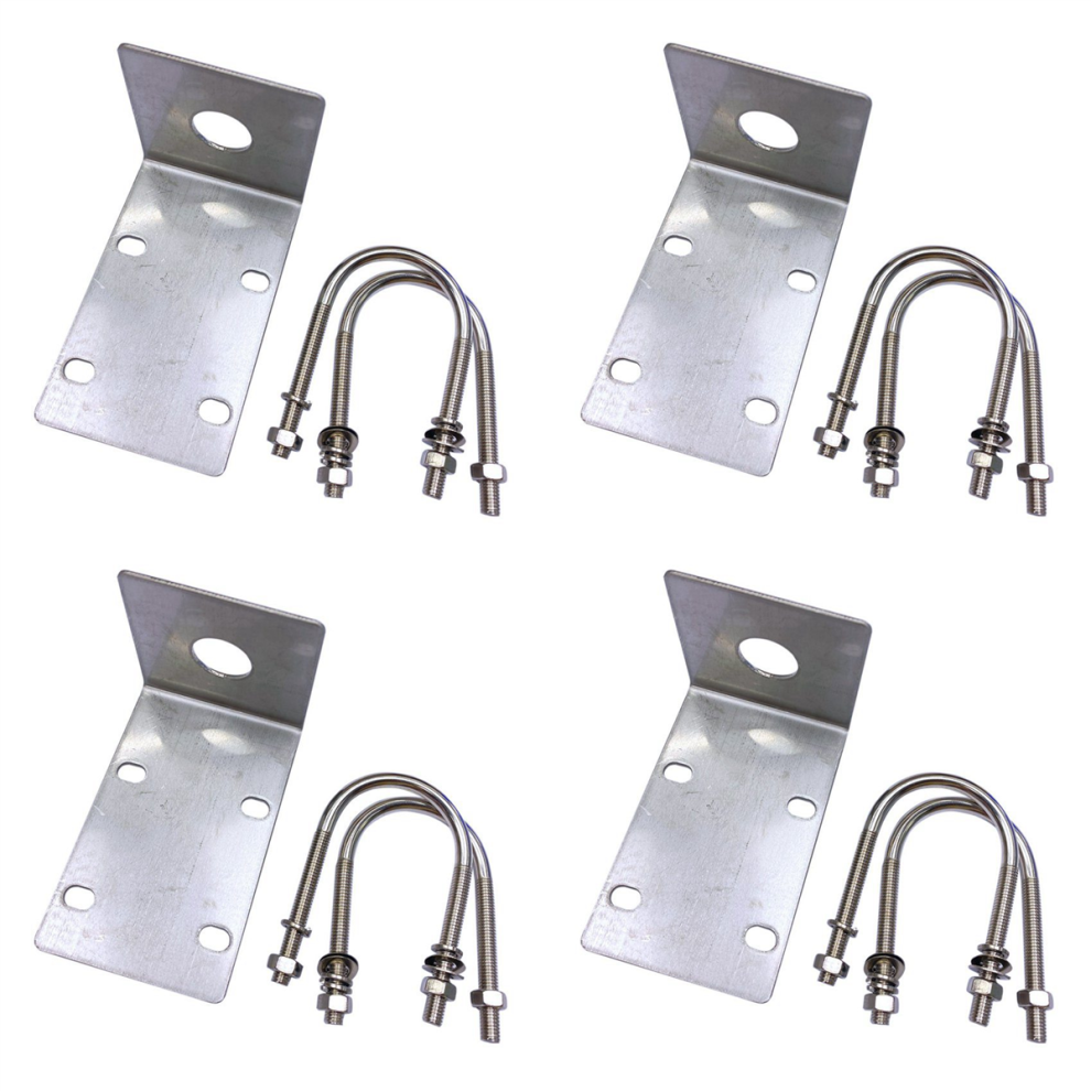 Stainless Steel Antenna Mount Bracket With U Style Bolts 4711777518297