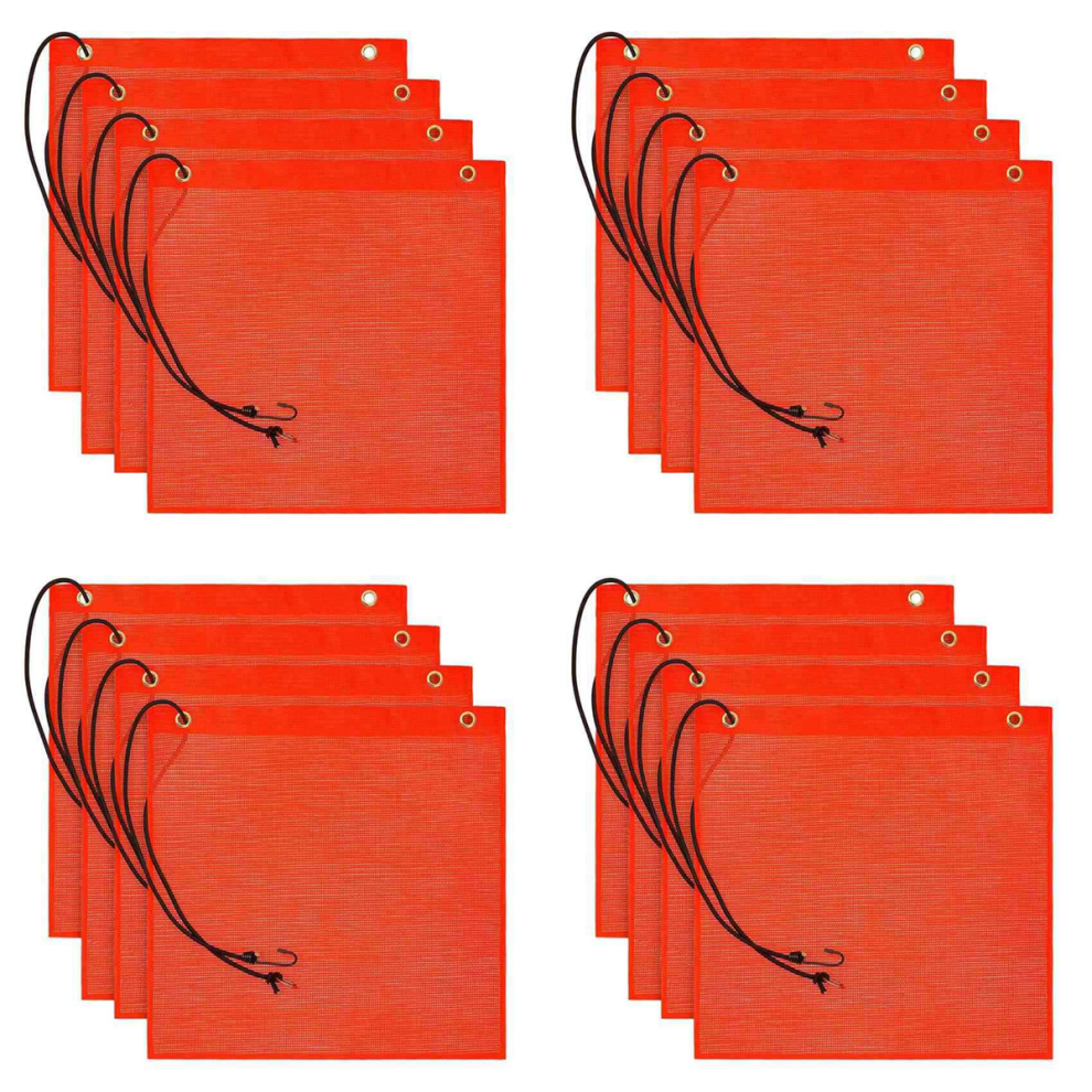 Bungee Safety Flag Good Visibility Weatherproof Flag With Grommets 4711777518549
