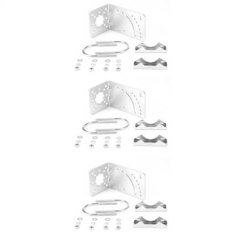 Pole Mount Bracket for LPDA Outdoor Antenna with U-Bolt