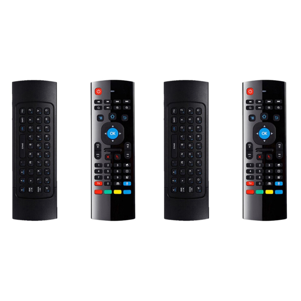 Tastiera Wireless 2.4G Con Telecomando Vocale Intelligente Fly Air Mouse MX3-image