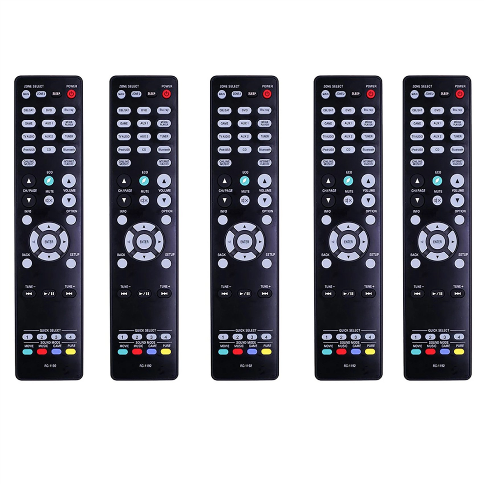 Rc-1192 For Av Receiver Avr-S900w Avr-X2100w Remote Control Black 4711777594307