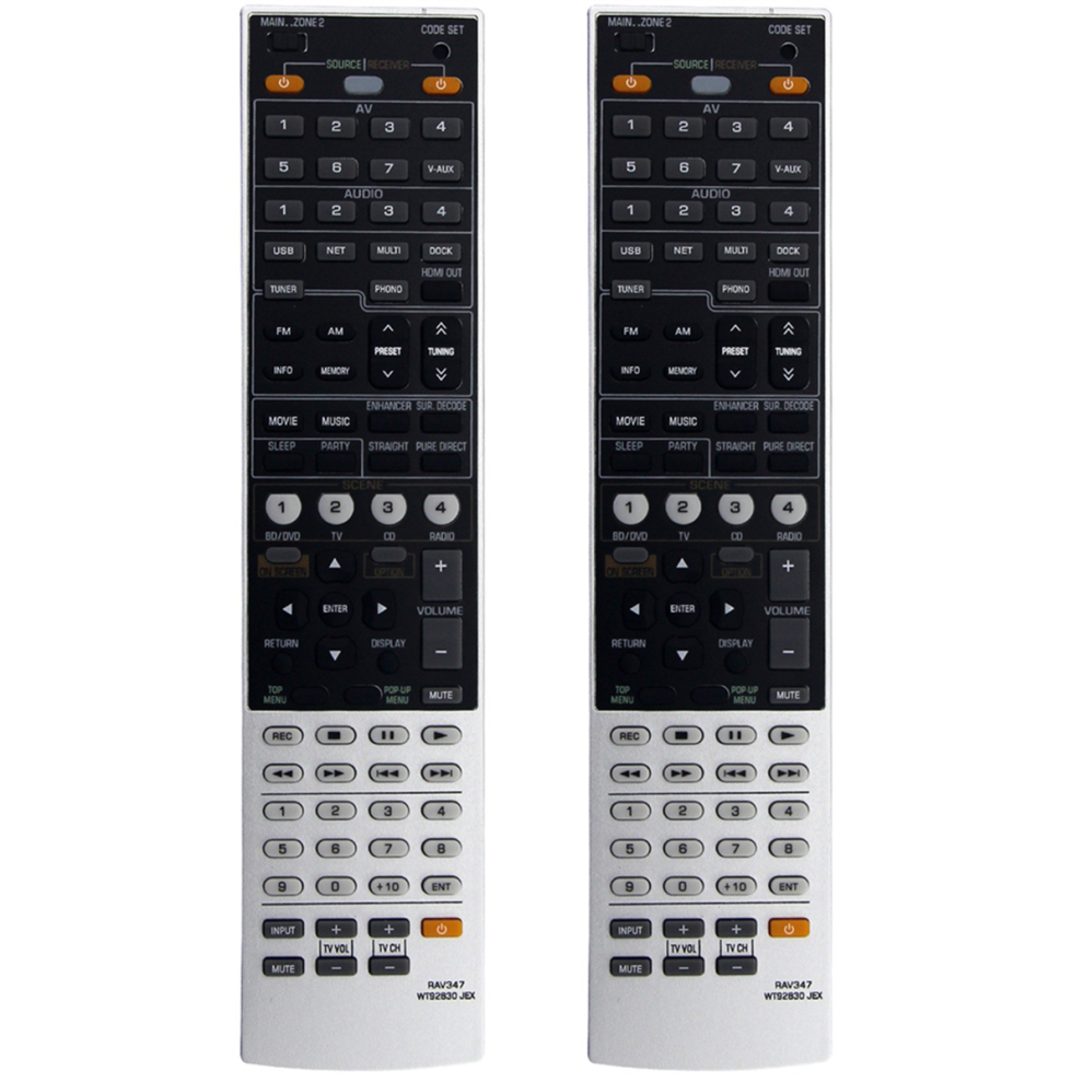 Rav347 Wt92830jex Replaced Remote Control For Av Receiver 4711777594116