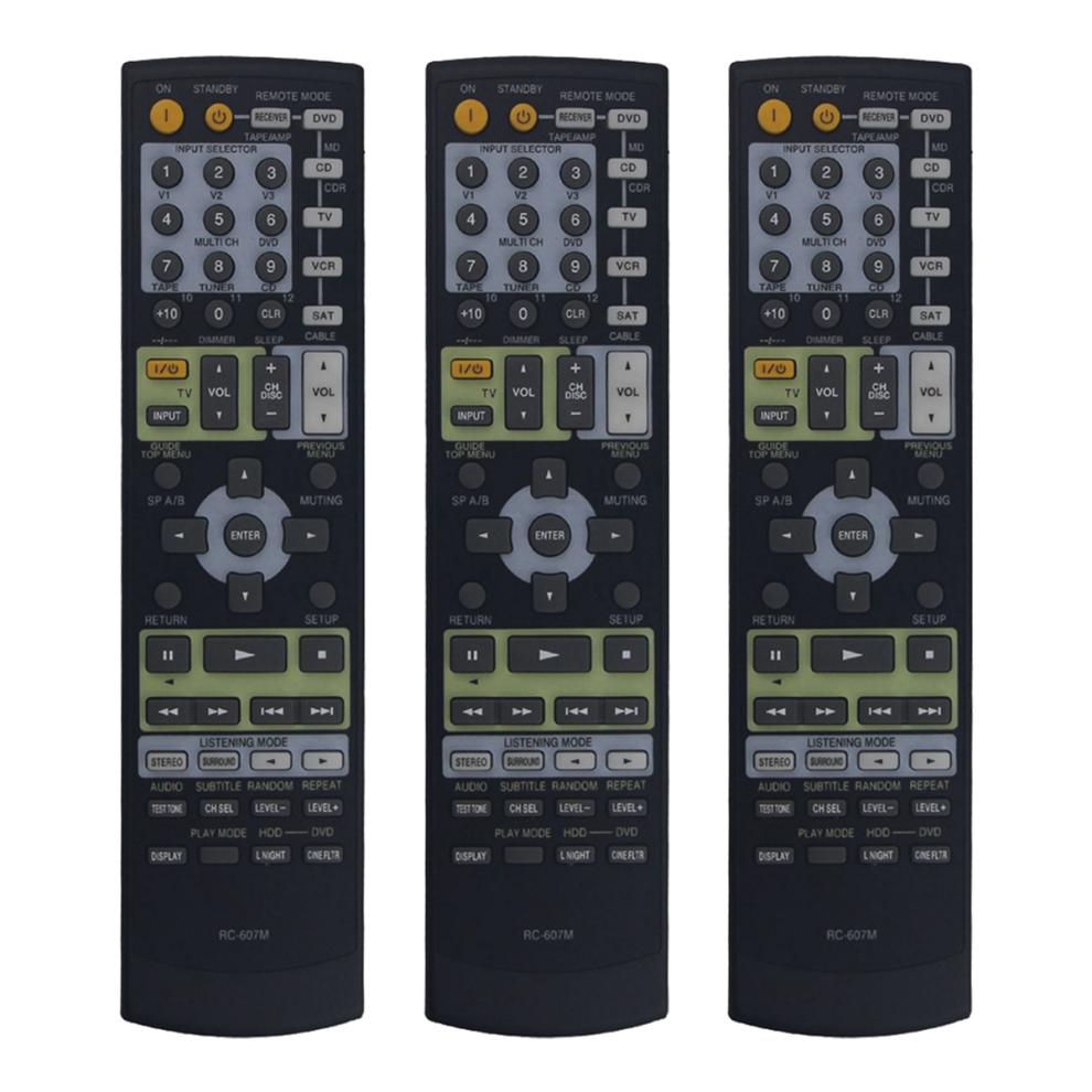 Remote Control Replacement Rc-607M For Receiver Tx-Nr708 4711777596653