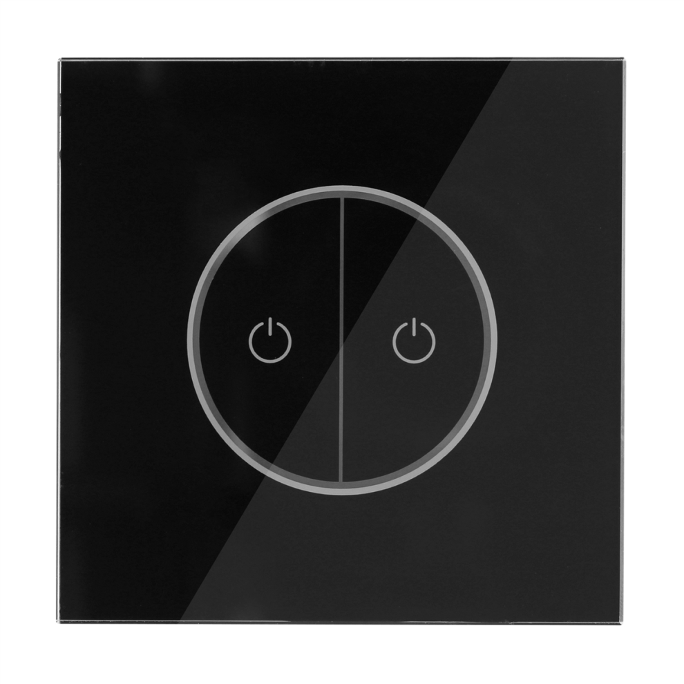 Tuya Wifi Smart Switch Touch Light Switch Wall Glass Panel Switch 4711777599760