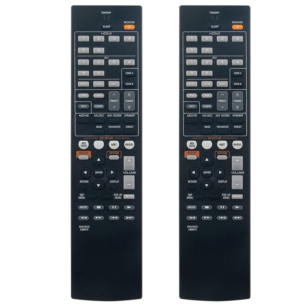 Remote Control Replacement Rav522 For Av Receiver Rx-V477 4711777596639