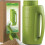 Practical hand spreader for efficient distribution, hand spreader for manure and sowing, ABS hand spreader, green 2