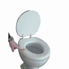 Ultra Soft Toilet Seat Adult Padded Cushion Bathroom White Loo Comfort Wc Good Premium