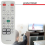Replace Remote Control N2QAYA000039 for Projector PT-EX12K 5