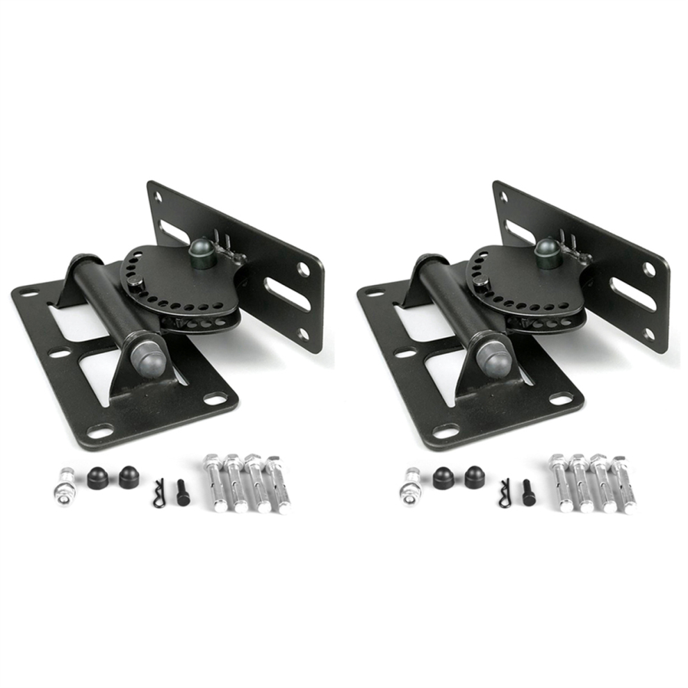 Surround Speaker Loudspeaker Wall Mounted Holder Tilt Rotate Black 4711777503453