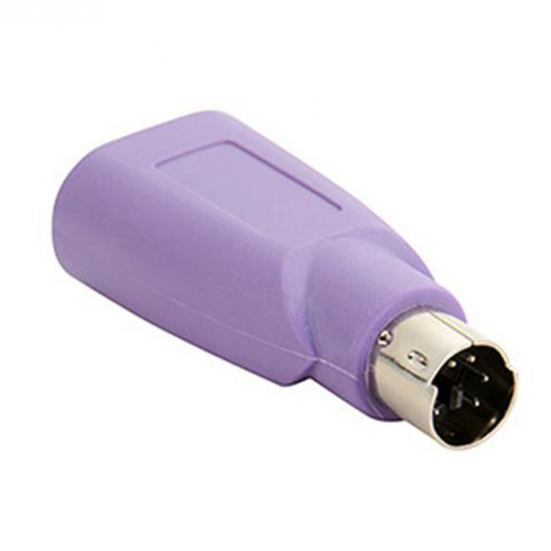 Mini adattatore da connettore PS2 a USB, mouse e tastiera per computer 2