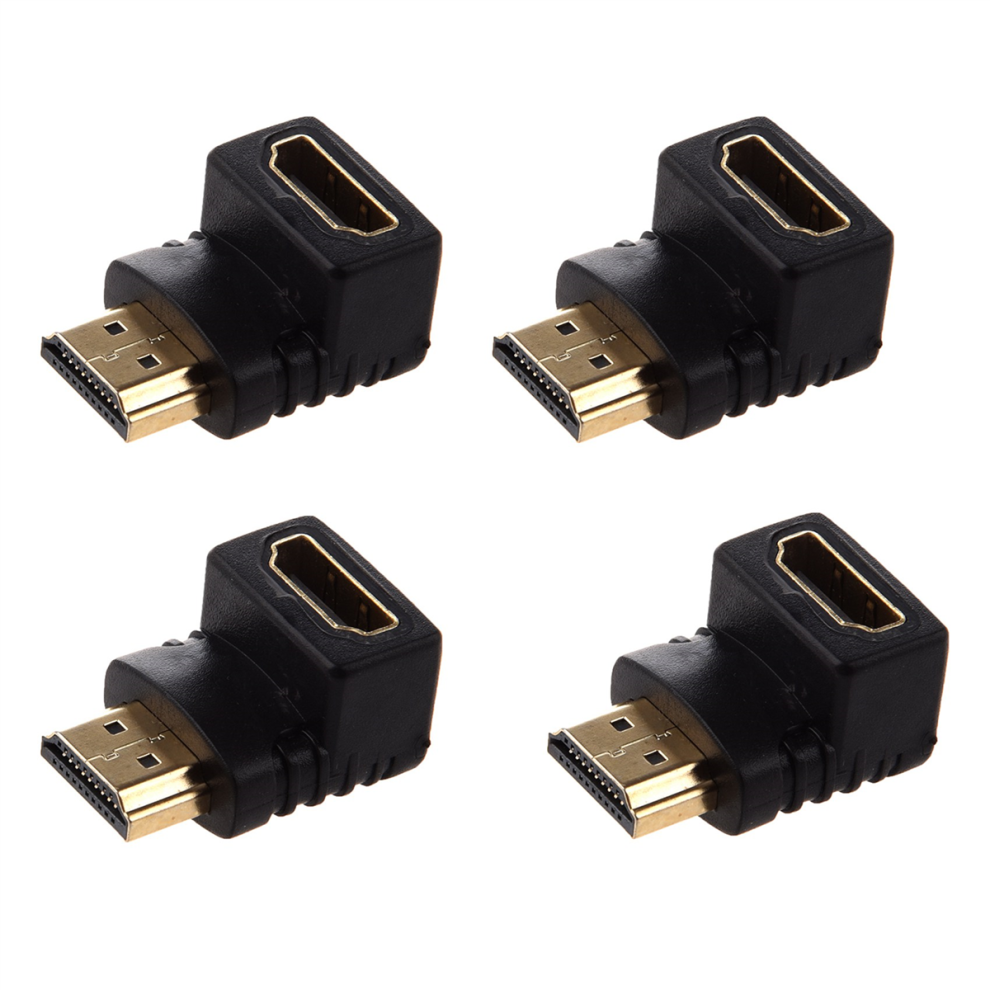 Hdmiã¢ÃÃÃ¿ 90Åº¦Ç´È§ Lå(Ä¸) É» Black 4711777525882
