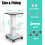3 Tier Beauty Salon Cart with Handle 3