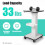 3 Tier Beauty Salon Cart with Handle 4
