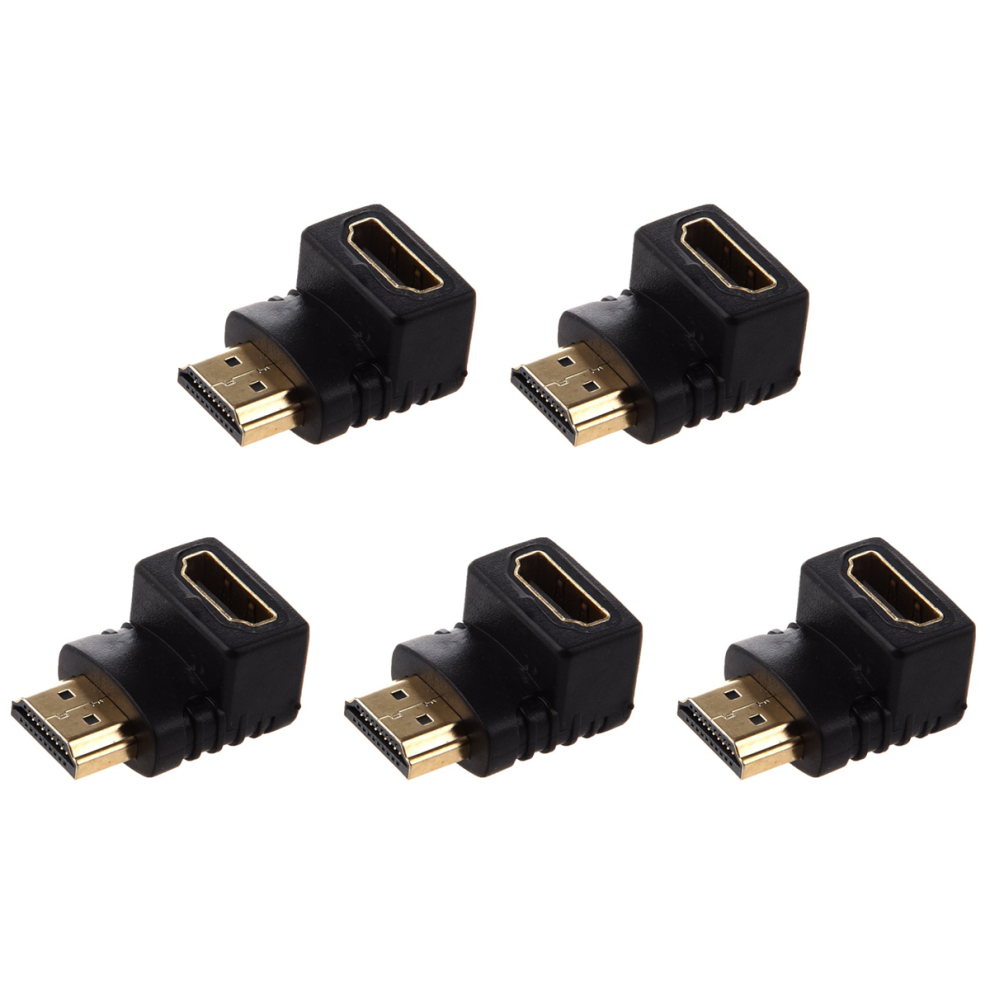 Hdmiã¢ÃÃÃ¿ 90Åº¦Ç´È§ Lå(Ä¸) É» Black 4711777525875