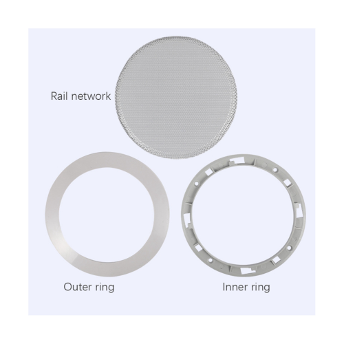 Ceiling Speaker Grille, 4-Inch Embedded Audio Speaker Grille(Silver) 1