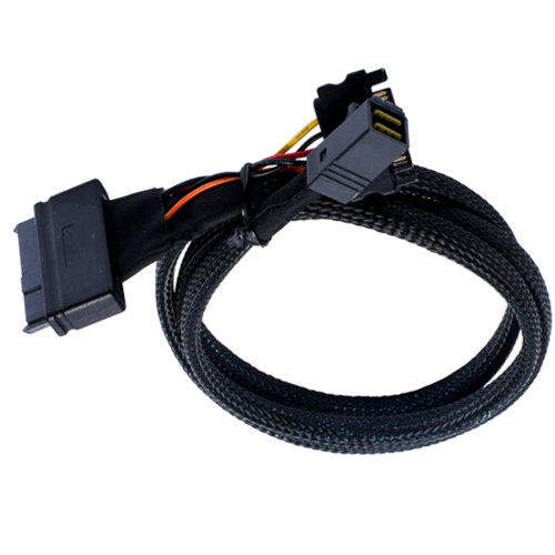 Mini SAS SFF8643 U.2 auf 8639+15PIN Stromkabel 1