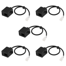 Male to Double Female Port Connector Headset Adapter Extension Cable