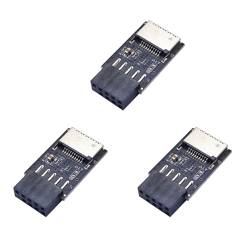 Convertitore Connettore Frontale USB2.0 9Pin Per Scheda Madre A TYPE-C A-KEY-image