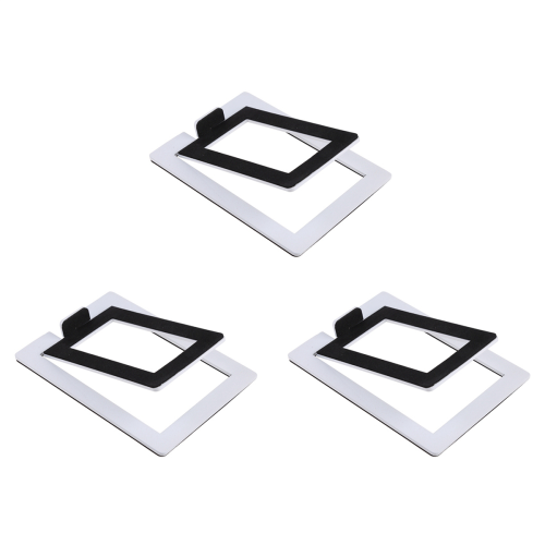 Desktop Speaker Stand Metal Audio Bracket Tabletop Holder,White