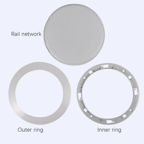 Ceiling Speaker Grille, 4-Inch Embedded Audio Speaker Grille(Silver) 1