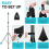 Dj Speaker Cover Compatible with Most Adjustable Tripod Speaker Stand 3